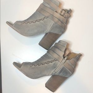 DIBA True Open Toe Booties